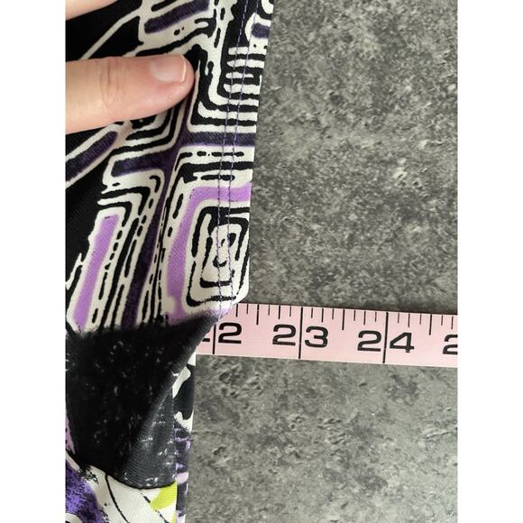 Southern Lady Y2K Top Womens 1X Artsy Boho Retro Butterfly Sleeve Blouse Tunic - Picture 8 of 10